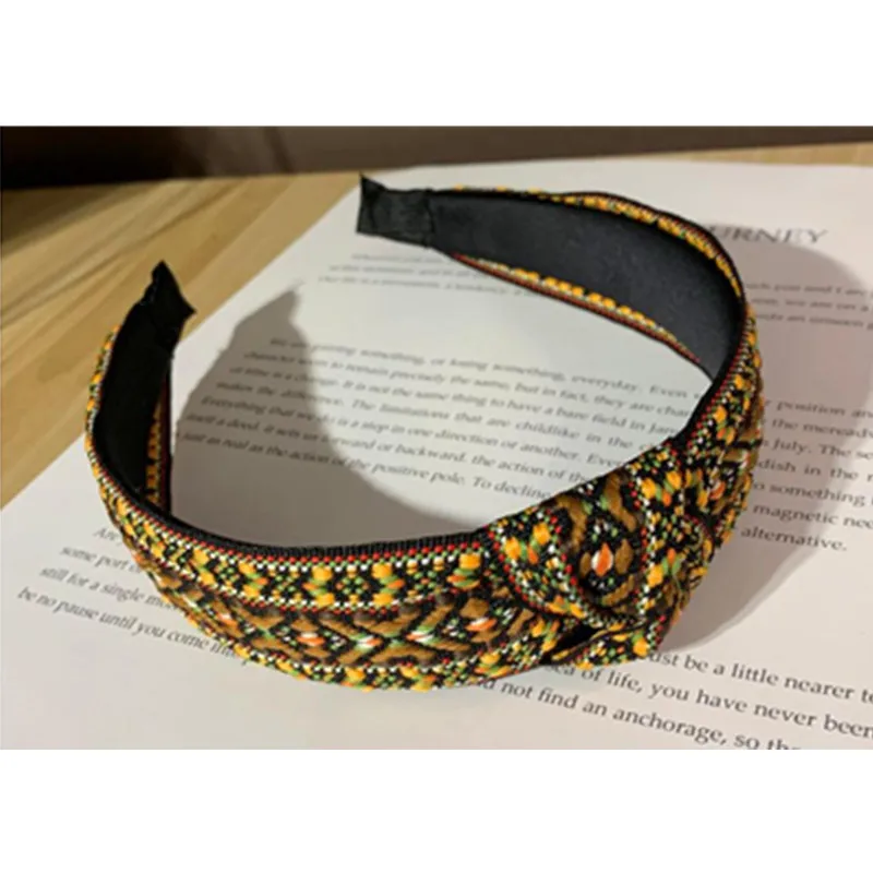

Adults Hairband Knot Weaving Headband Women New Hair Accessories Wide Hair Hoop Make Up Headwear Head Band Women Headband Turban