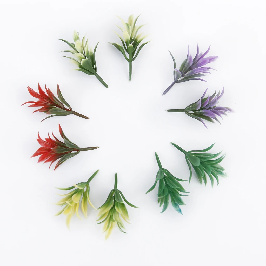 100 красочная модель цветущих растений железная дорога парк сад сцена 1:100 HO TT Scale |