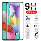 Защитное стекло 9H для Samsung Galaxy A50 A71 A70 A51 A 50 51 40 71 A42 A40 A52 M51, пленка из закаленного стекла с полным покрытием