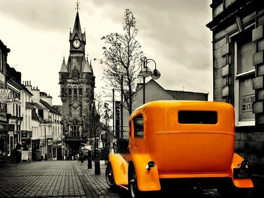 Сделай сам: сиденье автомобиля искусственная кожа полный бурения пейзаж