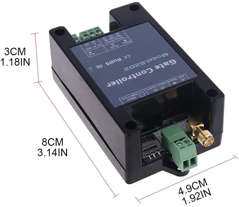 GSM 2G 3G пульт дистанционного управления реле контроля доступа G202 (замена RTU5024) для