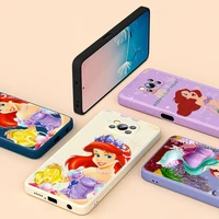 the little mermaid for xiaomi 6 x cc9 e a3 lite a2 mix 3 4 poco x3 nfc x2 m2 c3 m3 pro f3 gt liquid silicone phone case