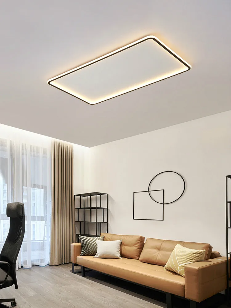 

New product ultra-thin led ceiling light simple nordic atmosphere home living room light creative LED ceiling light AC110V -220V