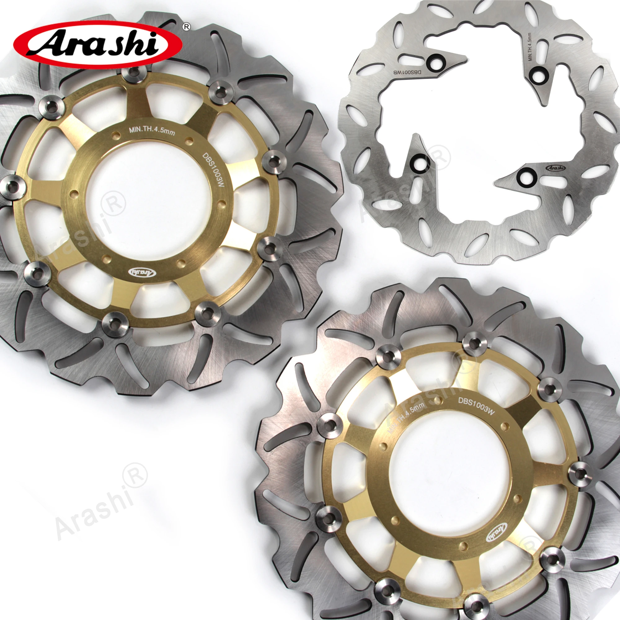 ARASHI CB900F тормозной диск для HONDA CB F HORNET 900 2002 2003 2004 2005 2006 CBF900 передний ротор заднего