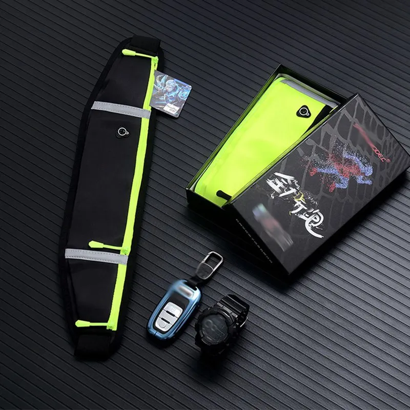 

Professional Outdoor Running Bag Phone anti-theft Pack Running Belt waist Bags Waterproof Belt Men Women Gym With Water Bottle