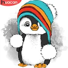 HUACAN 5d полная квадратнаякруглая Алмазная картина Пингвин Новое поступление Алмазная вышивка Бриллиантовая мозаика с животным крестиком настенная живопись