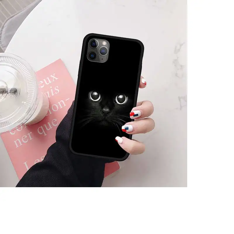 

Cat Flower Butterfly Phone Case for iPhone 11 12 pro MINI XS MAX 8 7 6 6S Plus X 5S SE 2020 XR
