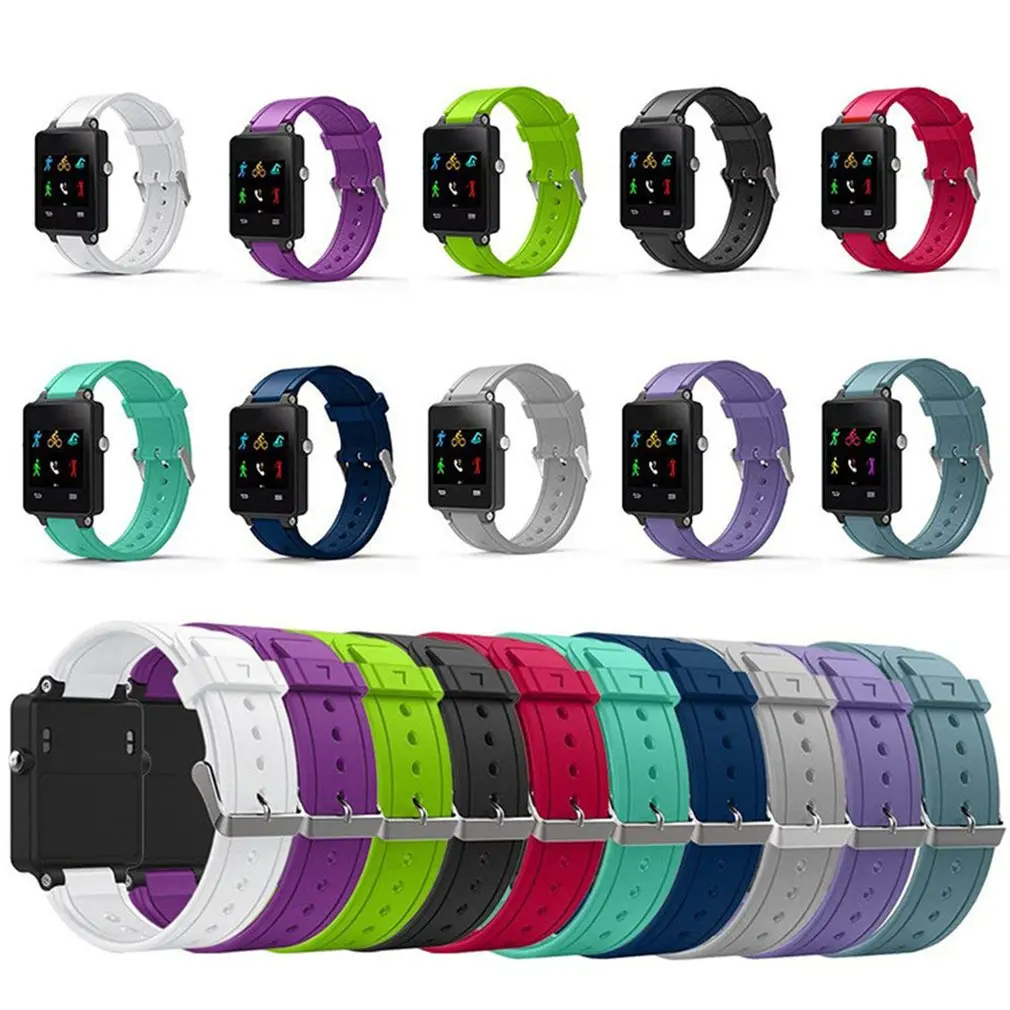 For Garmin Vivoactive Smart Watch Silicone Band Wrist Strap With Tool Portable Durable Watchband | Электроника