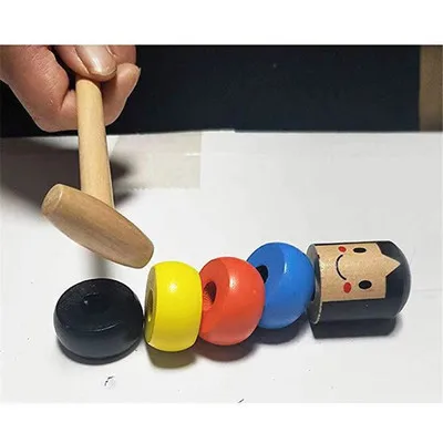 Новая небьющаяся Деревянная волшебная игрушка для мужчин неувядающий дарум