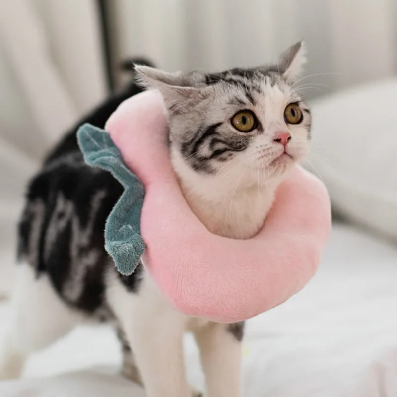 Регулируемый кошачий ошейник товары для кошек домашних животных авокадо Пончик