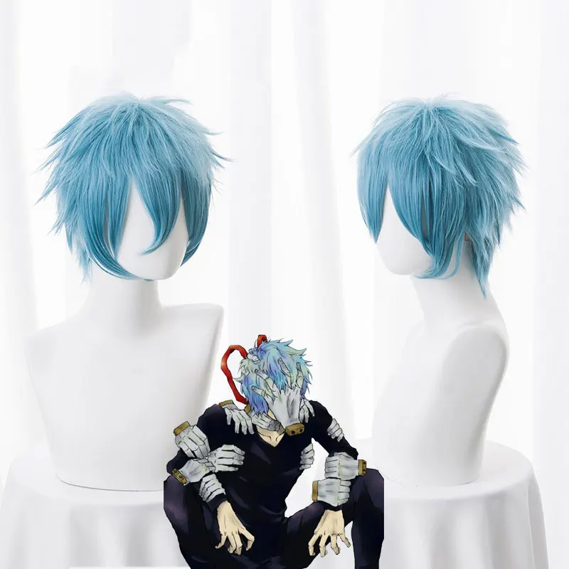 Высококачественный парик Tomura Shigaraki для косплея костюм My Hero Academy игровые парики