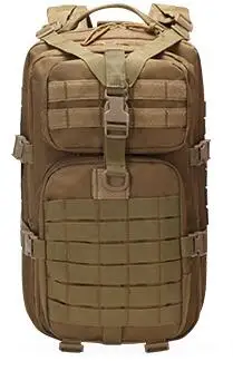kakhi 40л Военный Тактический штурмовой пакет рюкзак армейский Molle Водонепроницаемый Ошибка сумка маленький рюкзак для наружного туризма кемпинга охоты - Цвет: kakhi