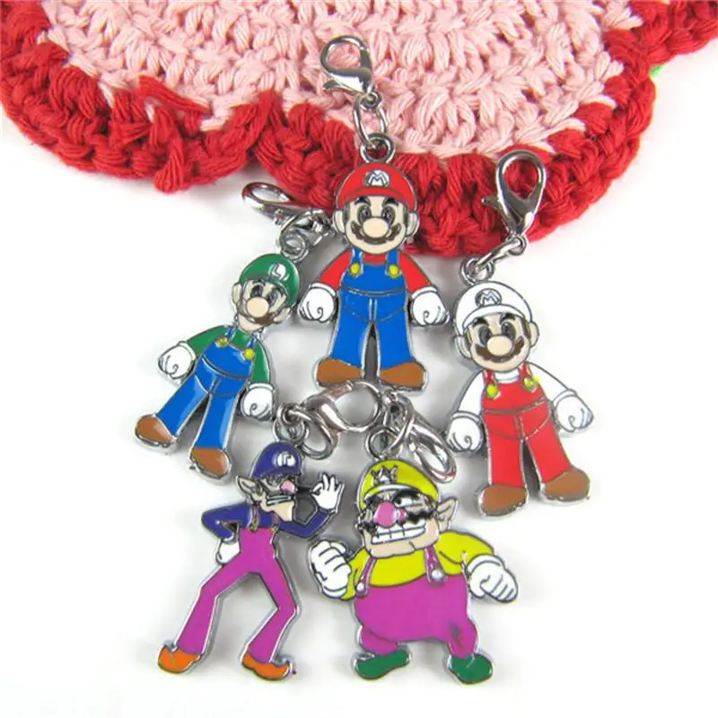 

2020 New Maoio Metai Keychain Childhood Joy Happy Game Mushroom Key Chain Charm Keyring Bag Pendant