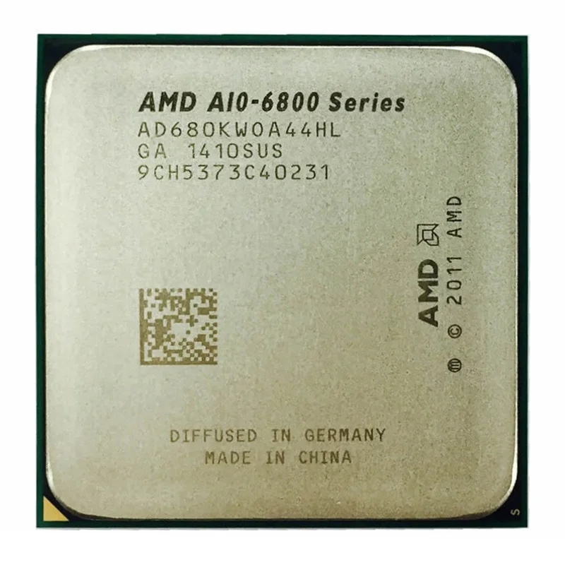 

AMD A10 6800K A10-6800K CPU 4.1GHz 100W Socket FM2 Desktop Quad-Core CPU Processor AD680KWOA44HL
