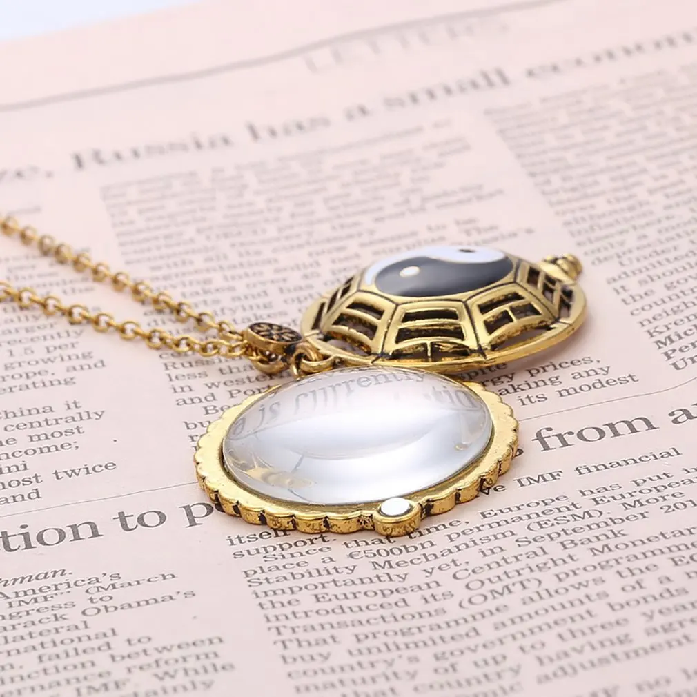 Yin-Yang Eight Diagrams Necklace Hanging Magnifier Lens with for Daily Wear Exquisite Workmanship | Украшения и аксессуары