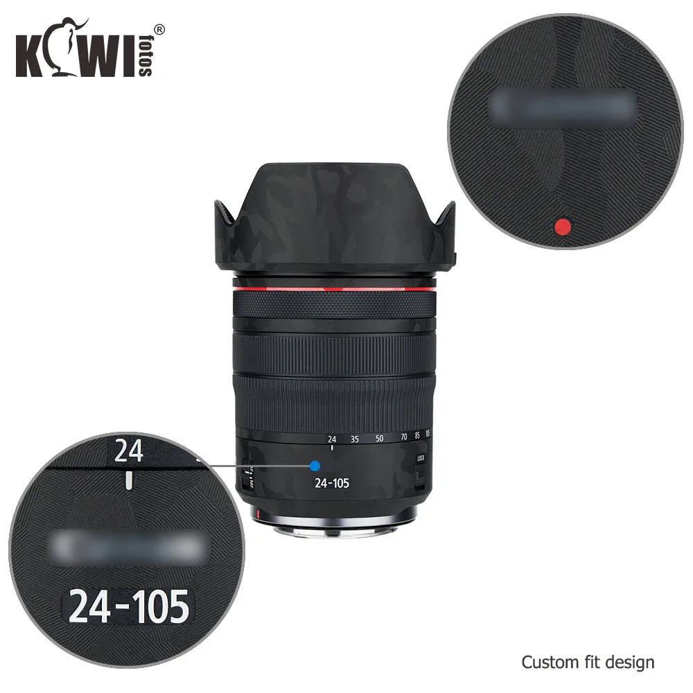 Противоскользящая Крышка для объектива и бленда пленка Canon RF 24 105 мм F4L IS USM