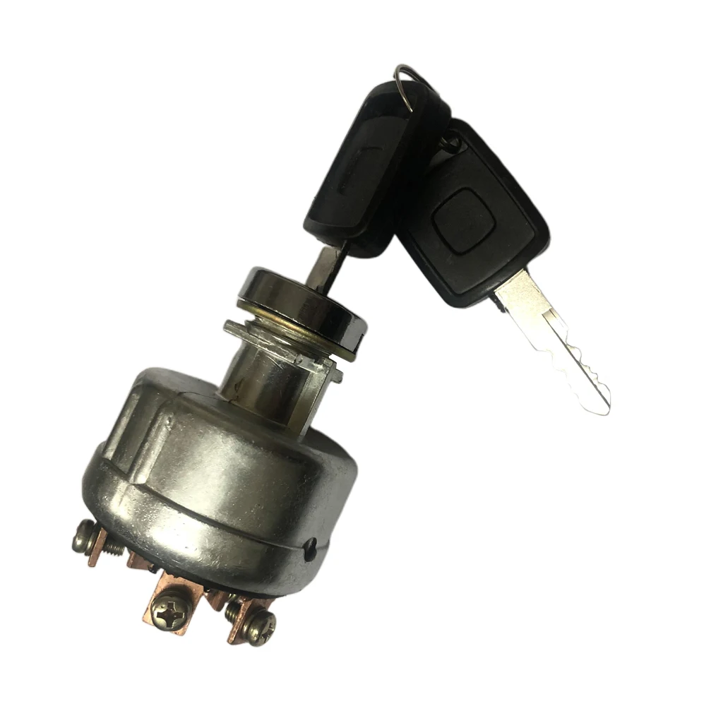 Universal 6 Terminal Ignition Lock Cylinder with 2 Keys for Forklift Car Bus | Автомобили и мотоциклы