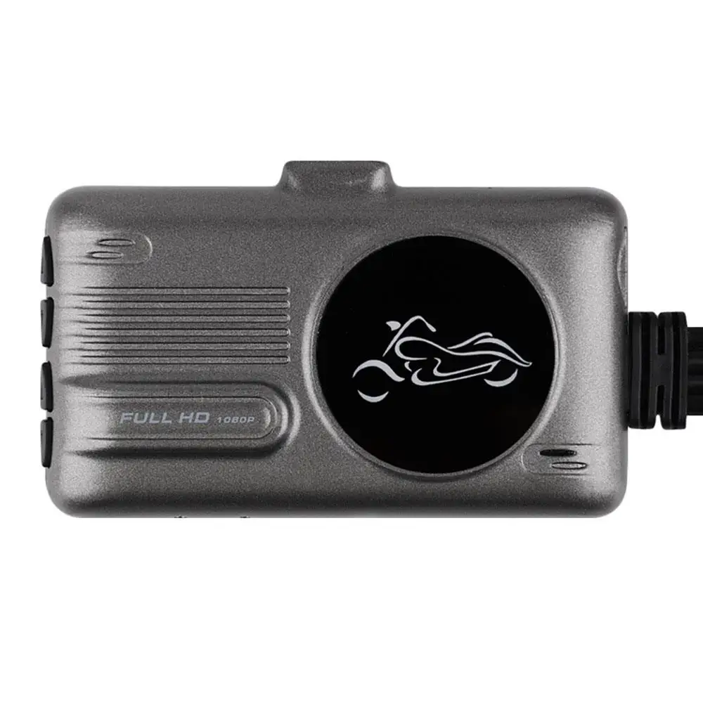 

Vehemo 3Inch Driving Recorder Motorbike Recorder Waterproof IPS Screen for Parking Monitor Dash Cam Universal Auto On/Off