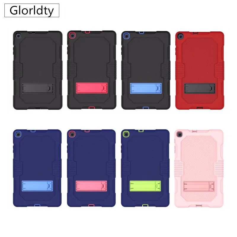 

Heavy Duty Silicone Case For Samsung Tab A 10.1 T510 T290 S6 lite 10.4 P610 A7 lite 8.7 T220 T500 Tablet Case