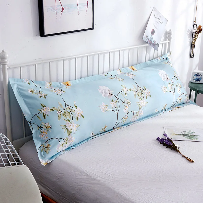 

1pc New Couples 50cm*150cm Beauty Floral Star Printed Pillowcase 100% Cotton Body Hugging Pillow Cover for Bedroom Use Dropship