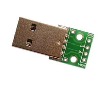usb to dip adapter converter 4 pin for 2 54mm pcb diy power electronics accessories