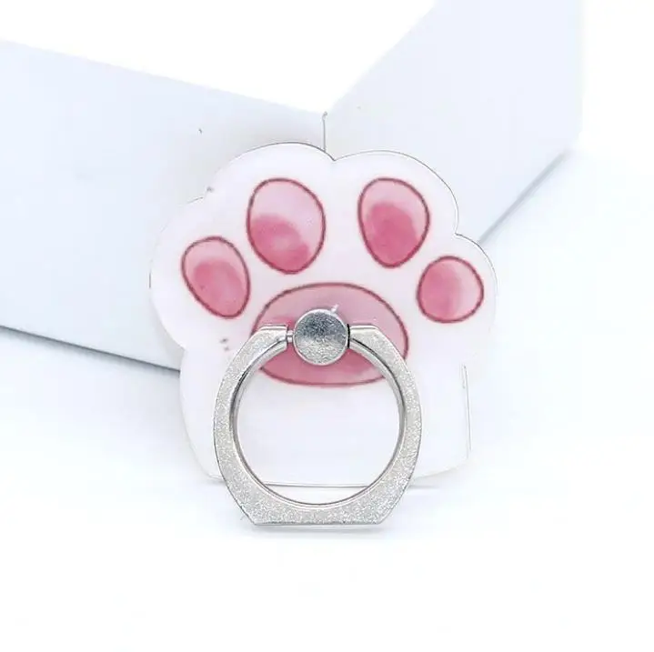 

1pc Kawaii Anime Chi's Sweet Home Cat Model Figure Metal Finger Ring Mobile Phone Stand Holder for Phone Toys Gift