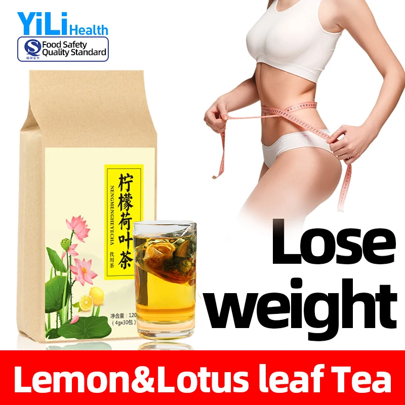 

30Pcs/Packs Cleanse Detox Slimming Tea Lemon Herbal Teabag Fat Burning Weight loss Health Care Teas