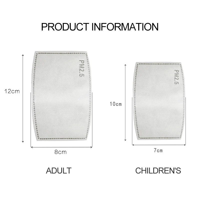 10-300 шт. одноразовые фильтры для защиты лица от пыли | Красота и здоровье