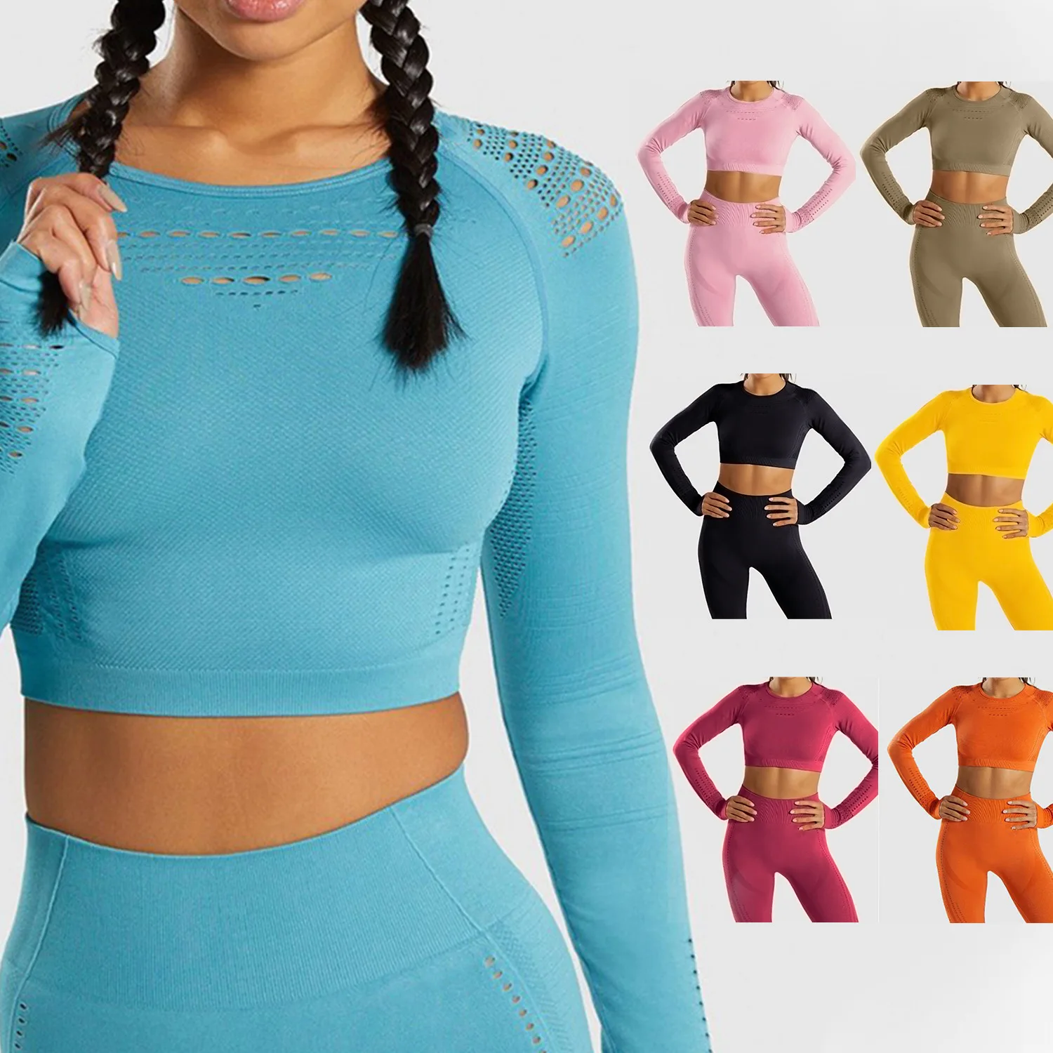 Женский костюм для йоги фитнеса спортзала леггинсы спортивные Леггинсы женская