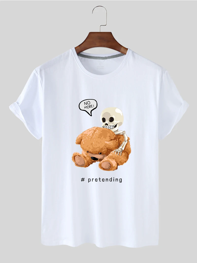 

Female Summer Blouse Women's Short Sleeves Round Collar T-shirt Casual Cartoon Cute Print Graphic T-shirtBoutiqueWomen'sClothing