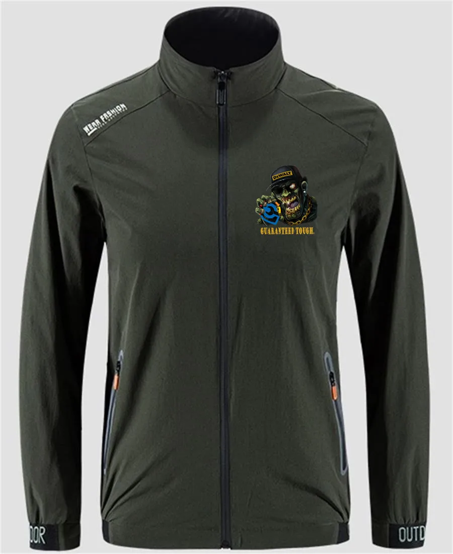 

Top Certification Service Dewalt Popular Slim Sport Outdoor Zippered Comfortable Soft Jacket Men's Casual Front Asian Size