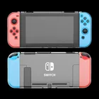 Прозрачный кристально прозрачный жесткий чехол Защитный чехол для игровой консоли Nintendo Switch NS Joy-Con