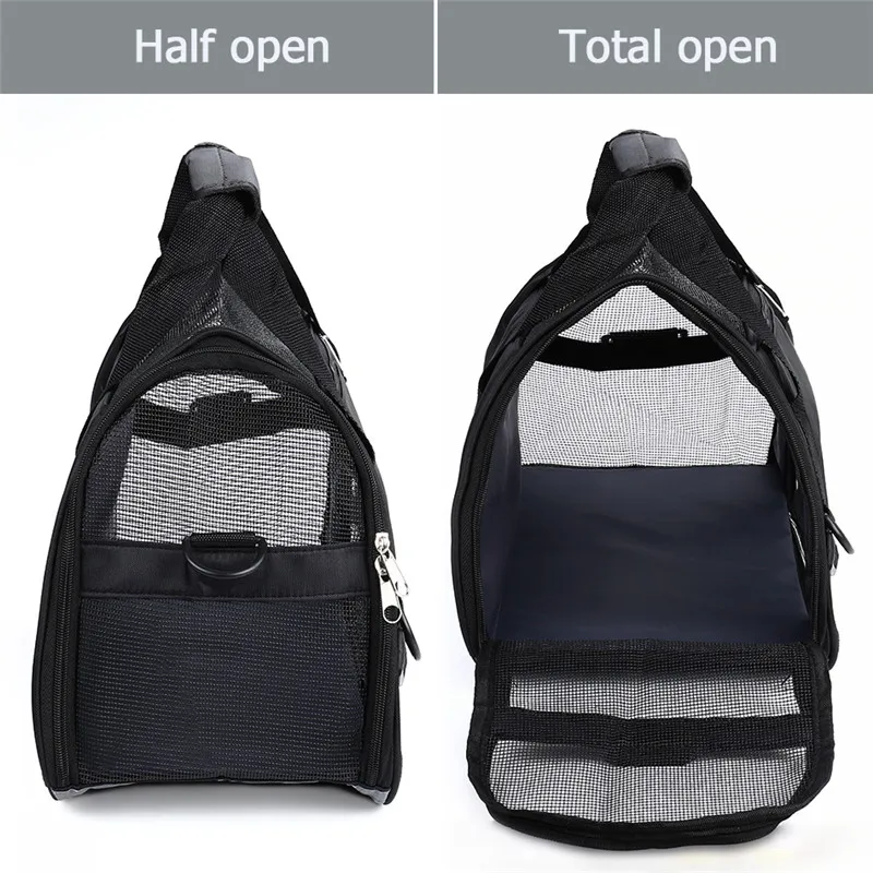 Переноска для домашних животных сумка кошек и собак дышащая путешествий