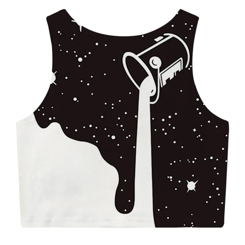 Женский винтажный укороченный топ без рукавов повседневный Свободный Топ с