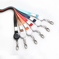 fashion retractable lanyard badge id card holder neck strap bank credit card holder neck straps office school supplies accessory