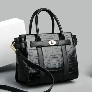new luxury simple texture handbag women stitching wild messenger bags designer brand plaid shoulder bag female ladies totes free global shipping