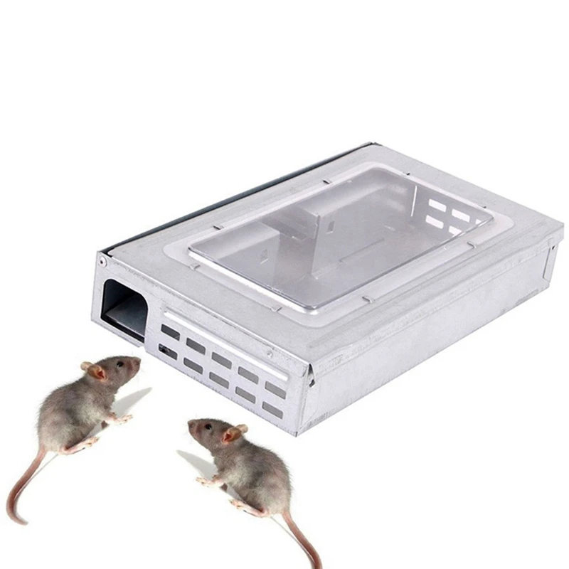 Большая автоматическая ловушка для мышей, многоразовая ловушка для крыс, ловушка для грызунов от AliExpress WW