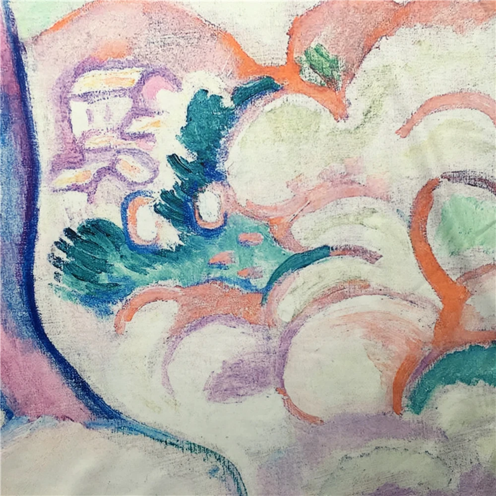 Футболка мужская marcelo barrett с коротким рукавом пейзаж масляная живопись уличная