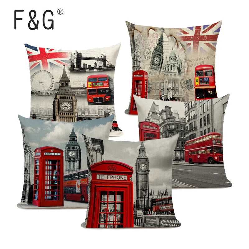 Новинка в британском лондонском стиле домашние текстильные украшения для