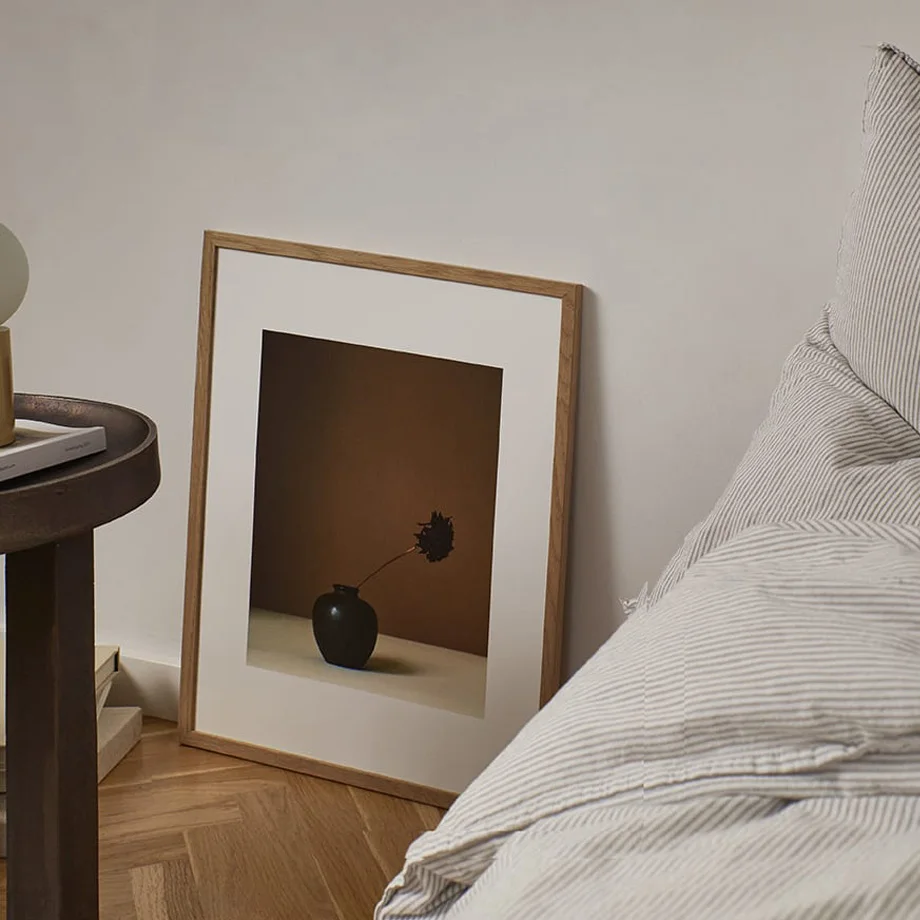 Абстрактная Женская ваза с ласточкой гинкго настенная Картина на холсте