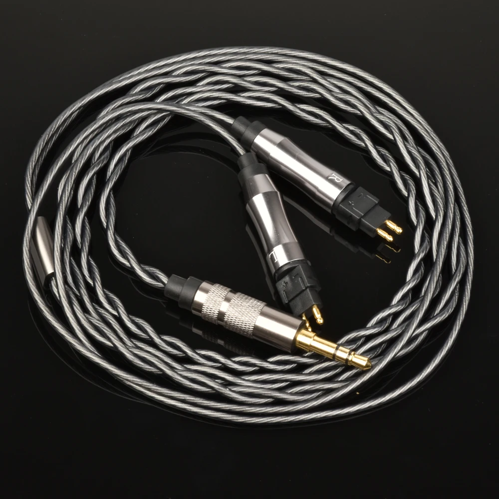 

Replacement Audio2.5/3.5/4.4mm Upgrade Cable For Sennheiser HD600 HD525 HD545 HD565 HD580 HD650 HD414 HD650 HD25 Headphones