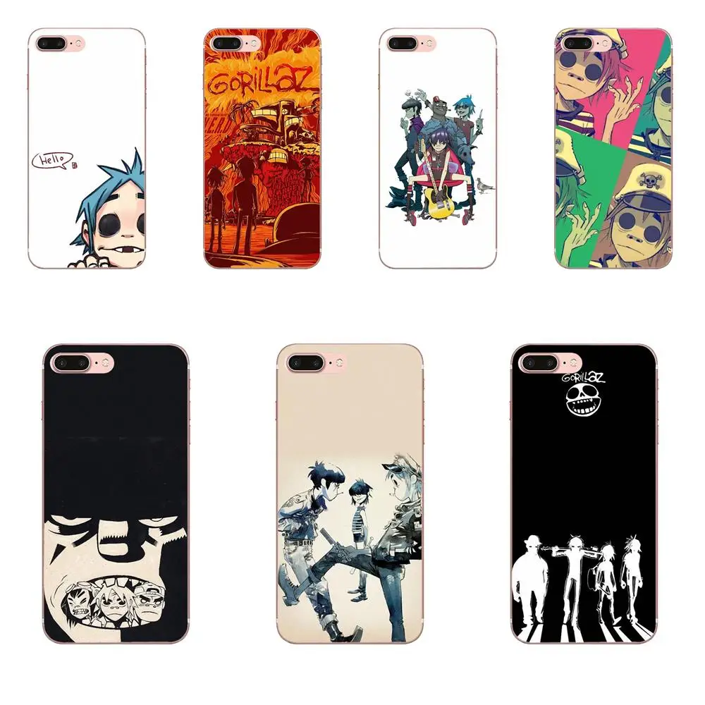 Прозрачный чехол Gorillaz Boat Illust Music для Huawei Mate 9 10 20 P P8 P9 P10 P20 P30 P40 Lite Pro Smart 2017 |