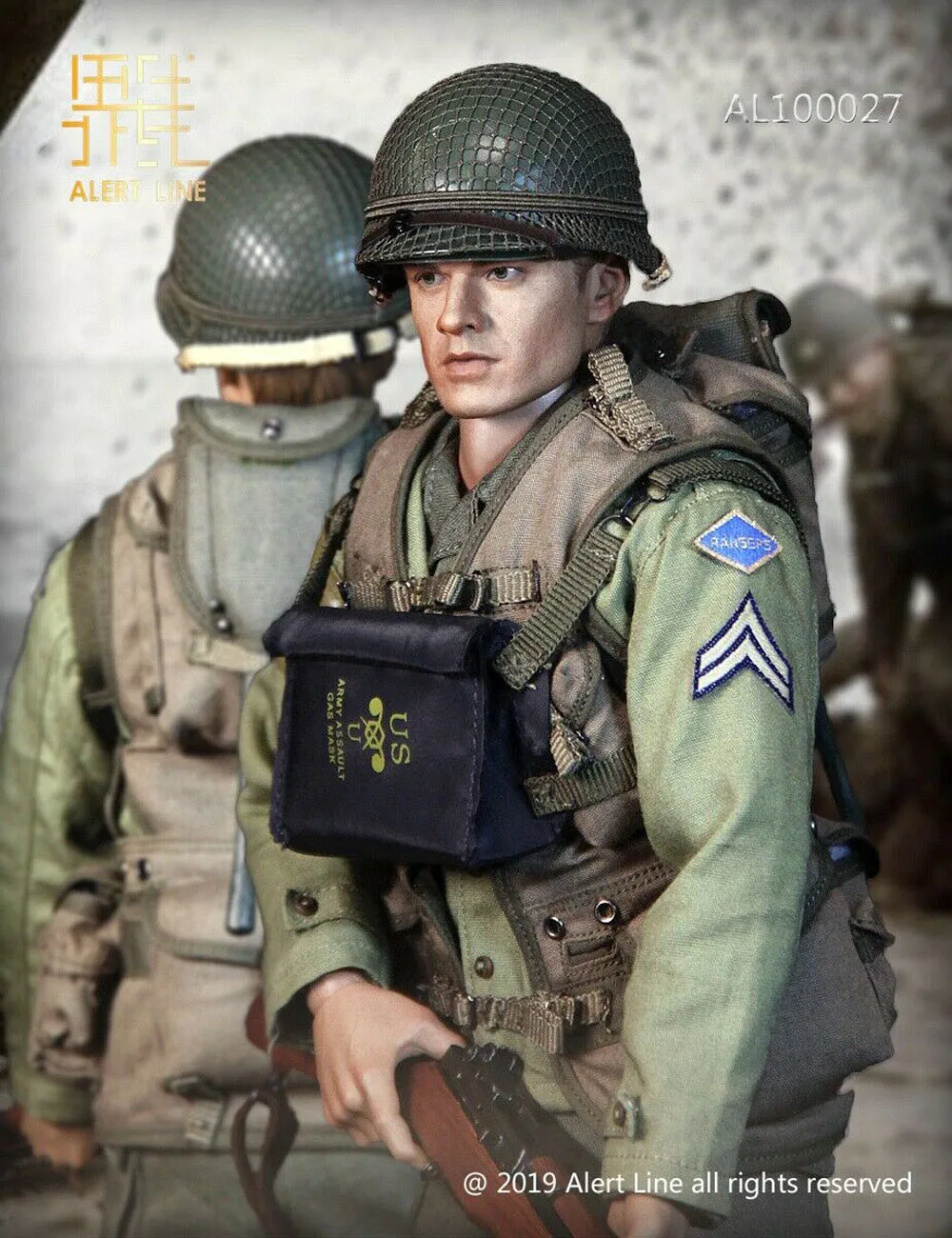 Alert Line AL100027 1/6 WWII U.S.Army Suit Equipment Set Solider Figure Access |