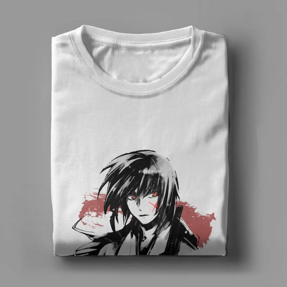 Мужские Himura Кэнсин Rurouni Kenshin футболка аниме Натуральный Хлопок топы в винтажном