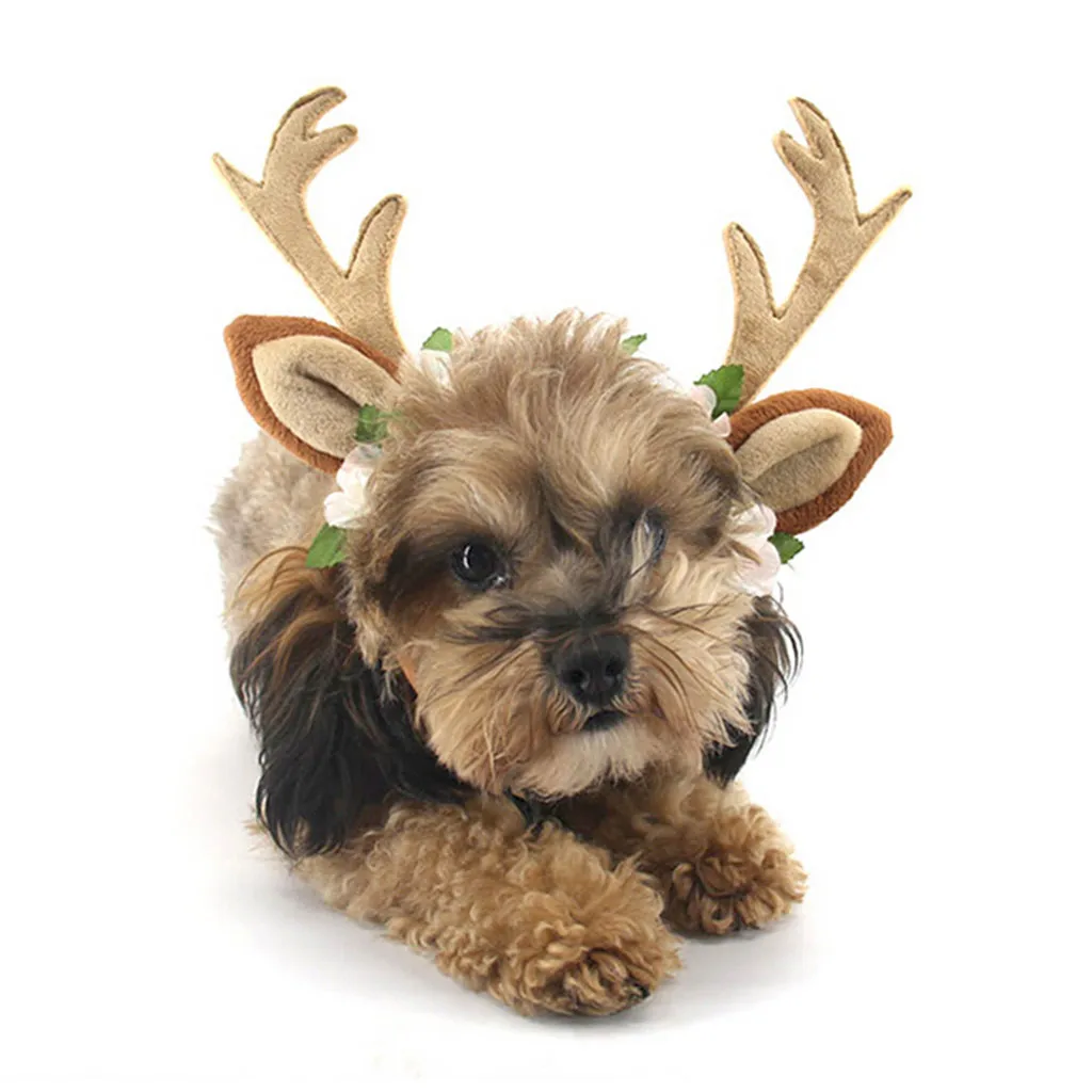 Кошка Собака Рождество шарф украшение праздника кошачий собака мелких животных