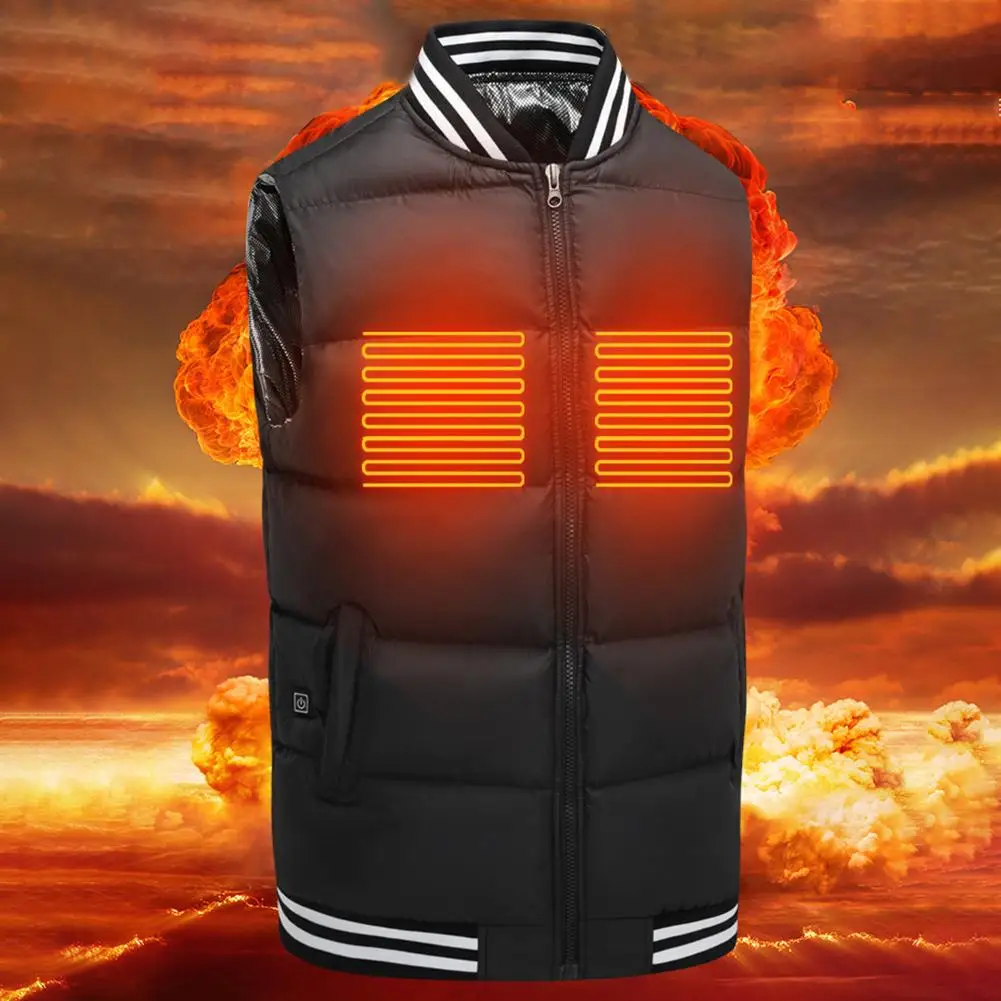 

Жилет с электроподогревом и USB-зарядкой, 3 уровня температуры