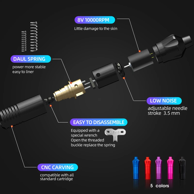 Новое Поступление Татуировки Ручка 4 Цвета Профессия Перманентный Макияж Бровей