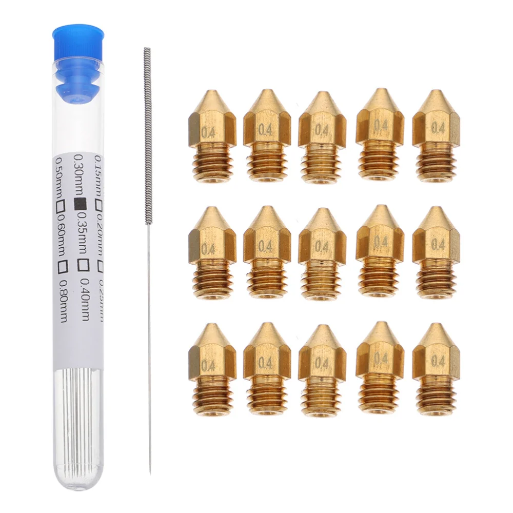 

2 Sets 3D Printer Cleaning Accessories Nozzles Printer Cleaning Needles and Tube