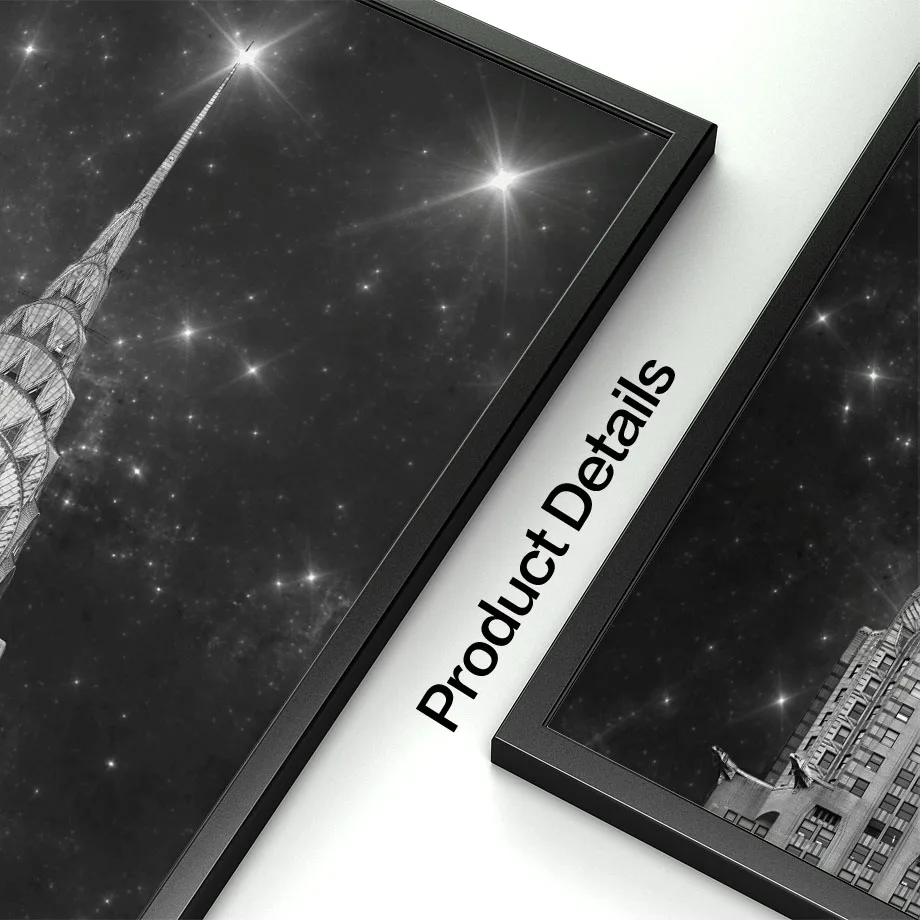 Настенная Картина на холсте с изображением империи Нью-Йорка | Дом и сад