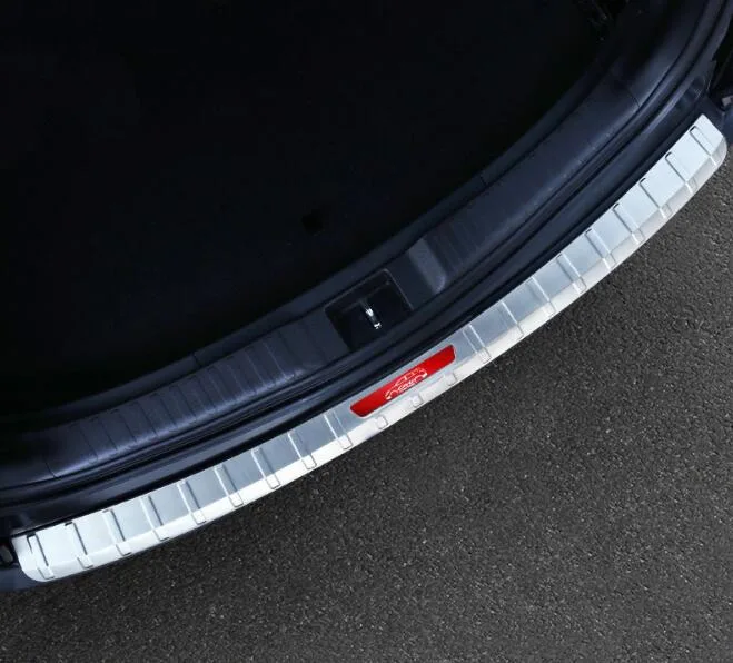 

1 Set Stainless Steel For Honda CRV 2017 Car Rearguards Trunk Outer Rear Tail Box Bumper Pedal Plate Panel Car Styling